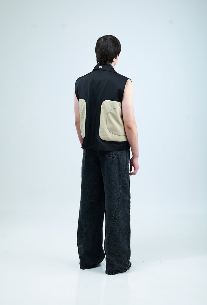 KAI' Panelled Vest - Kanika Goyal Label