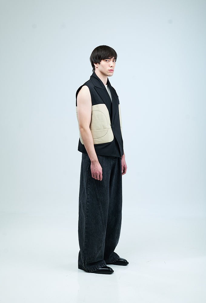 KAI' Panelled Vest - Kanika Goyal Label