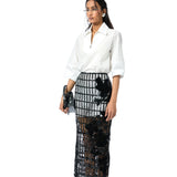 'KAIRIS' EMBELLISHED SKIRT - Kanika Goyal Label