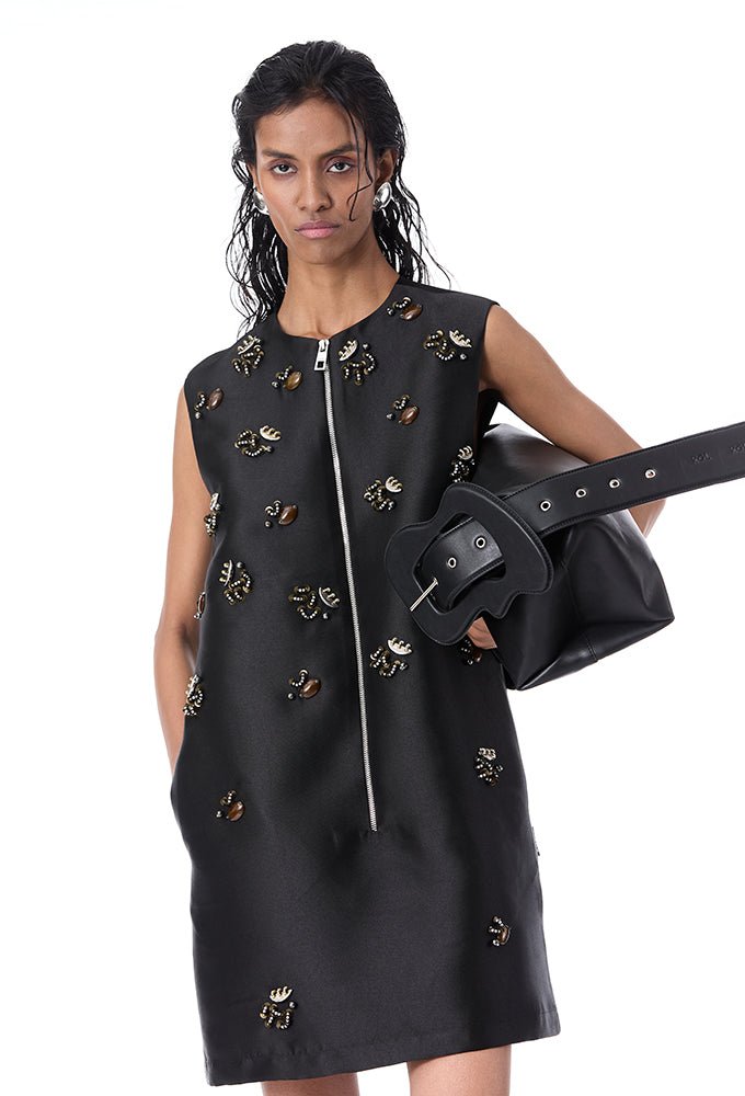 'KEIRA' EMBELLISHED DRESS - Kanika Goyal Label