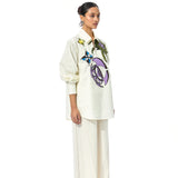 'KOSHA' EMBELLISHED SHIRT - Kanika Goyal Label