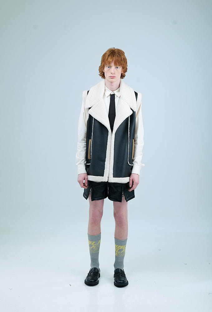 LEON' Shearling Vest - Kanika Goyal Label