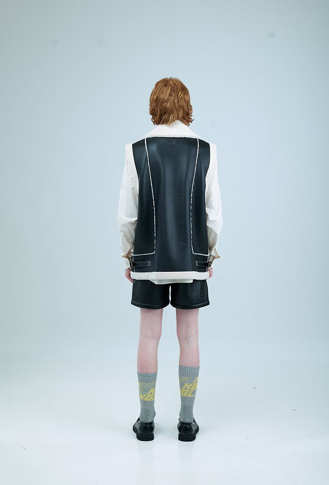 LEON' Shearling Vest - Kanika Goyal Label