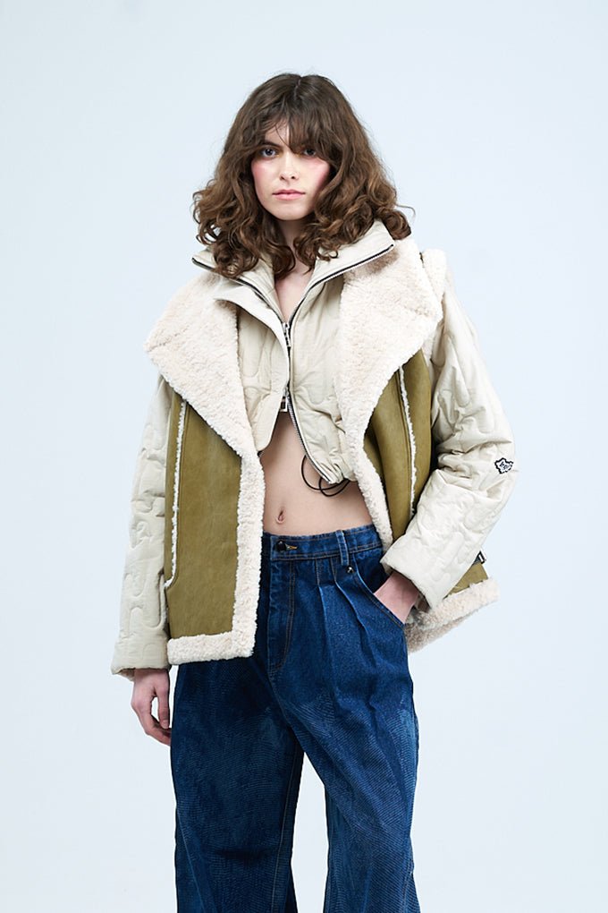 LEON' Shearling Vest - Kanika Goyal Label