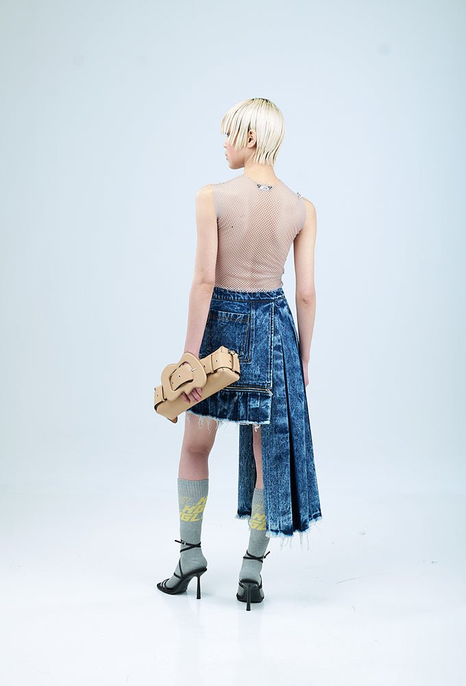 LINA' Denim Skirt - Kanika Goyal Label