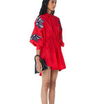 MEI' Embellished Shirt Dress - Kanika Goyal Label