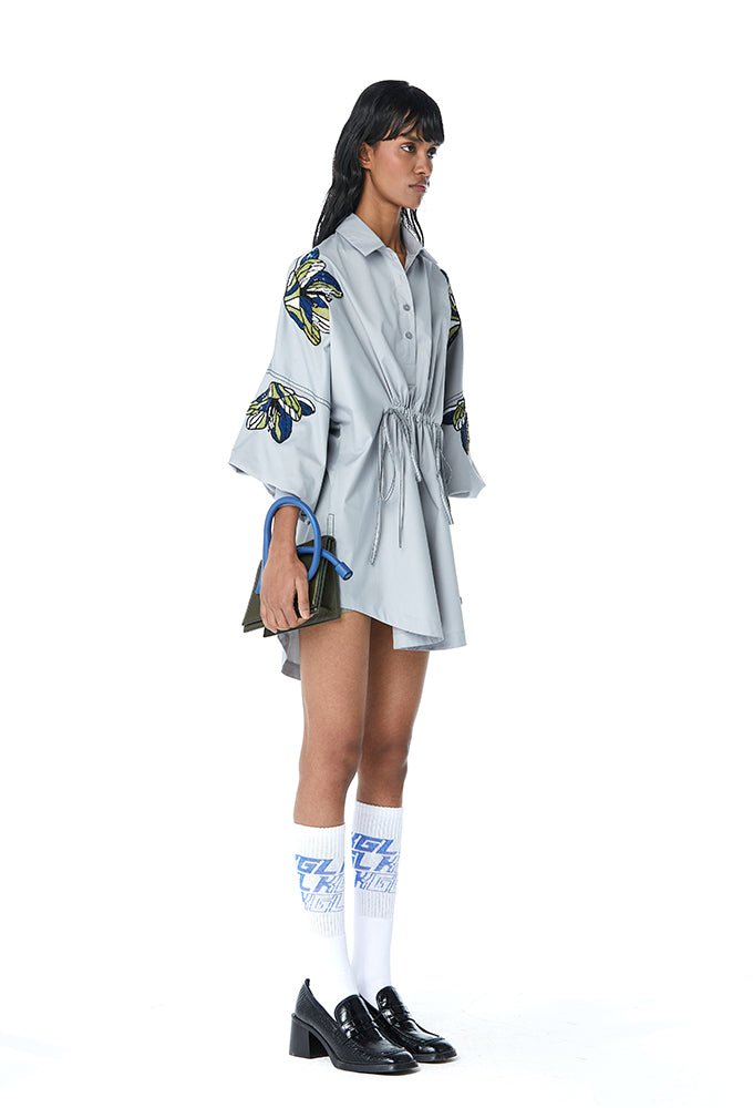 MEI Embellished Shirt Dress - Kanika Goyal Label