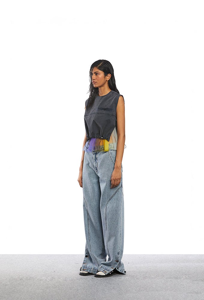 MERIS' Denim Pants - Kanika Goyal Label