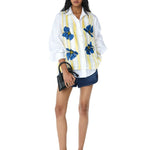 MILA' Embellished Shirt - Kanika Goyal Label