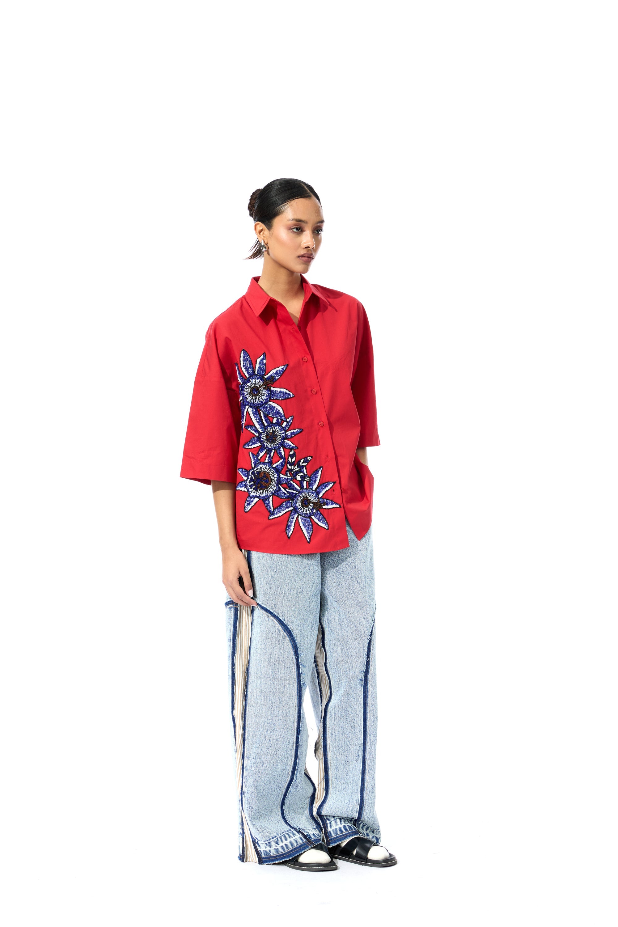 'MOONDAISY' SHIRT - Kanika Goyal Label