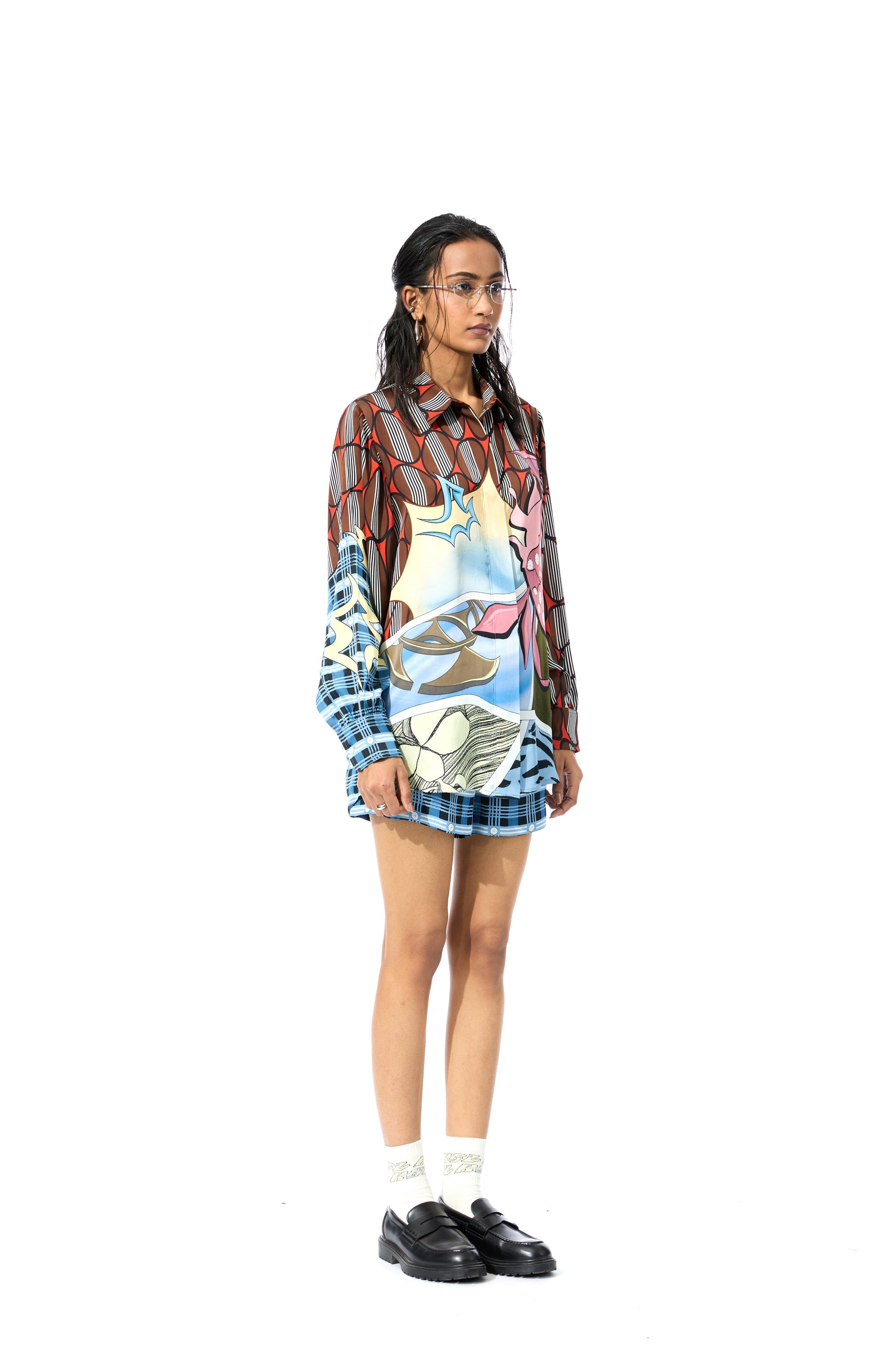 'NEONOVA' PRINTED SET - Kanika Goyal Label