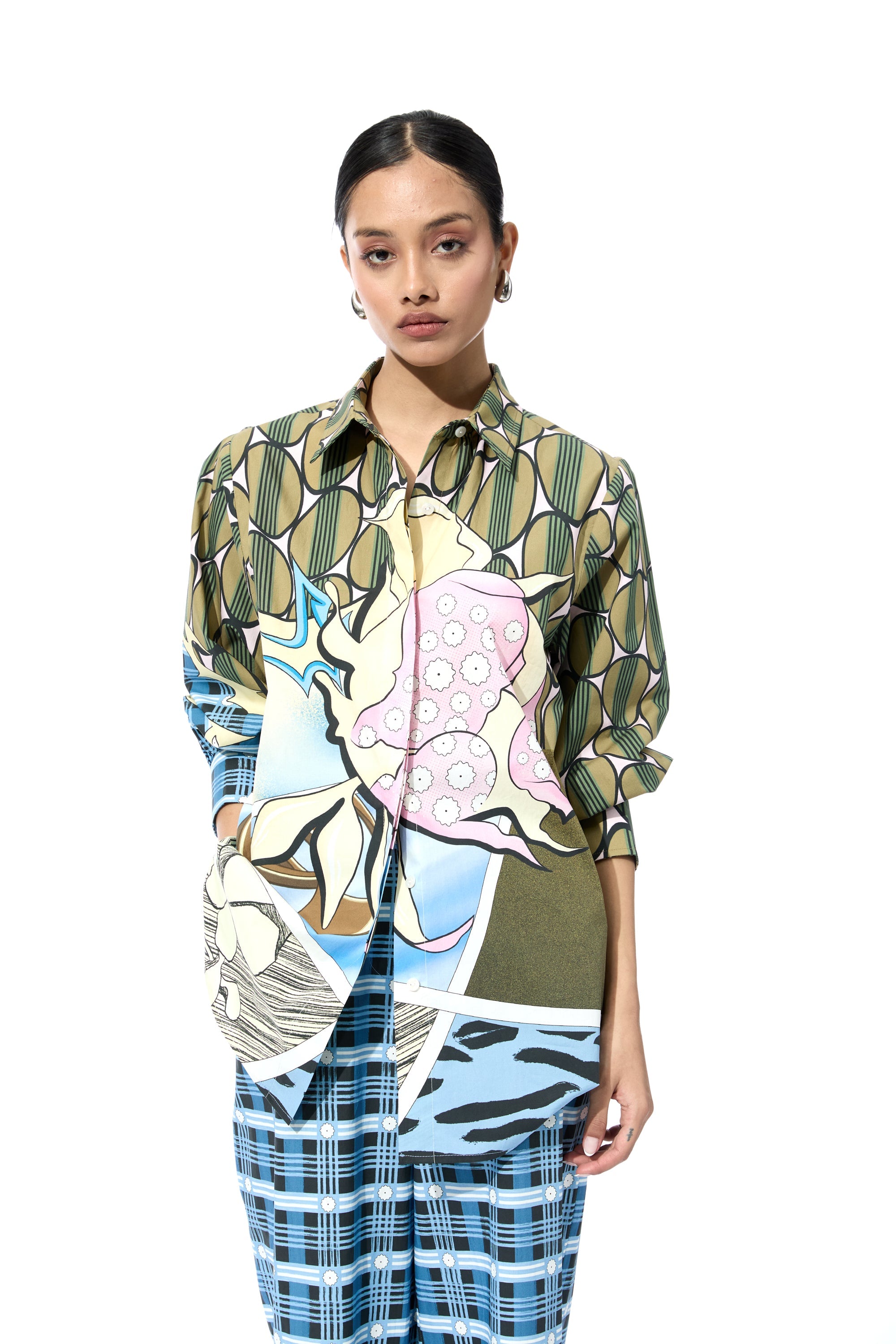 'NEONOVA' PRINTED SET - Kanika Goyal Label