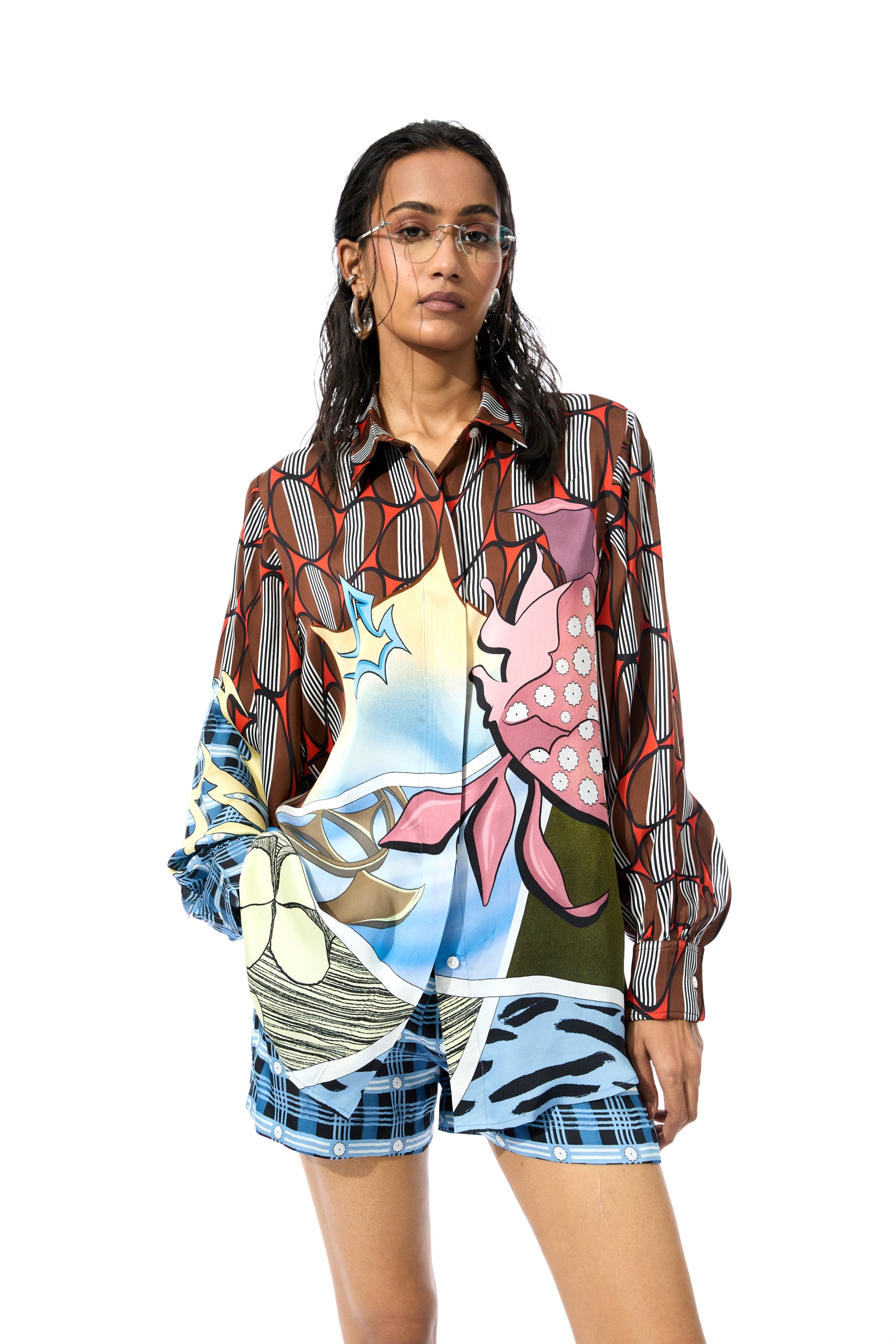 'NEONOVA' PRINTED SET - Kanika Goyal Label