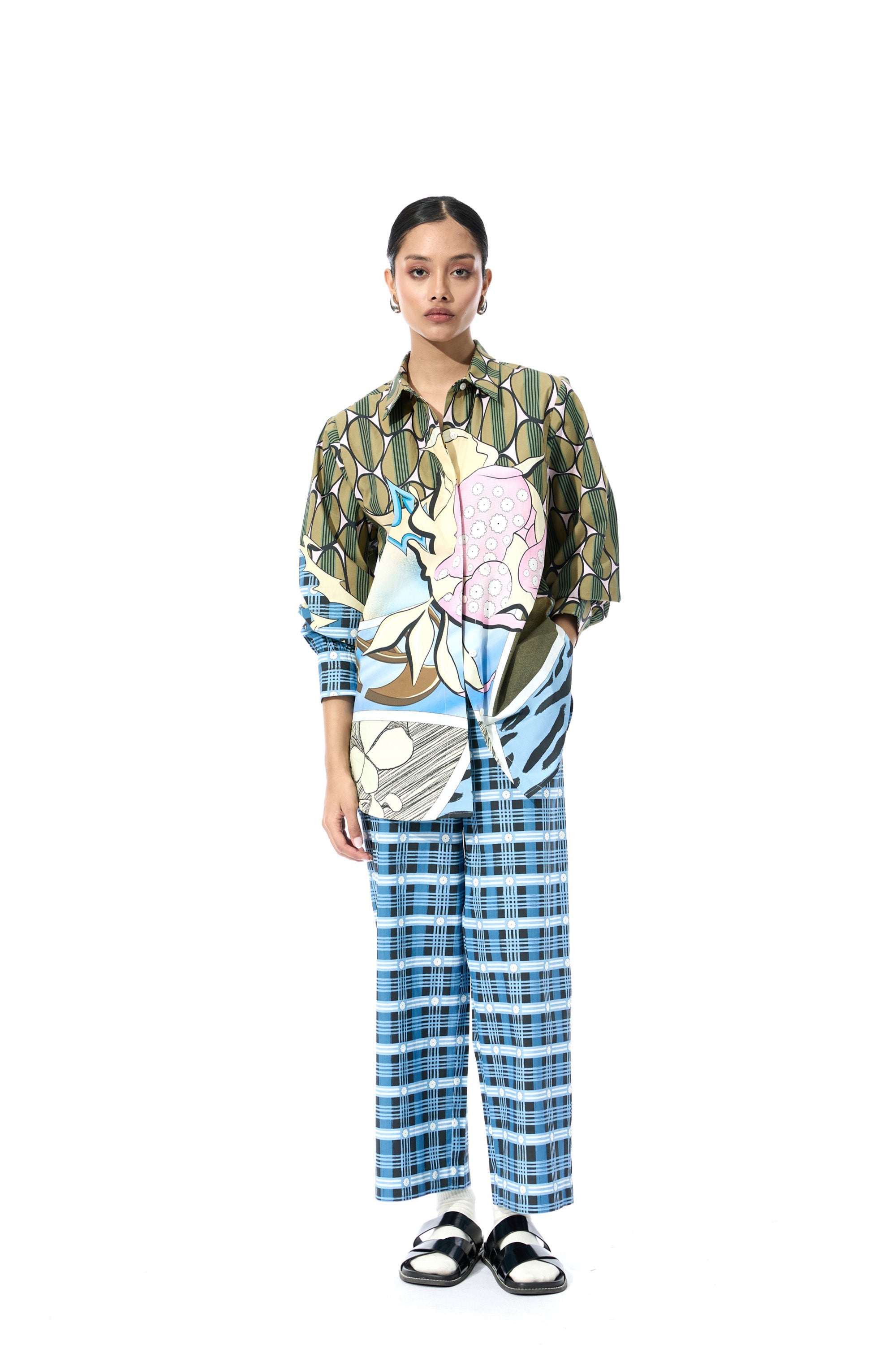 'NEONOVA' PRINTED SET - Kanika Goyal Label