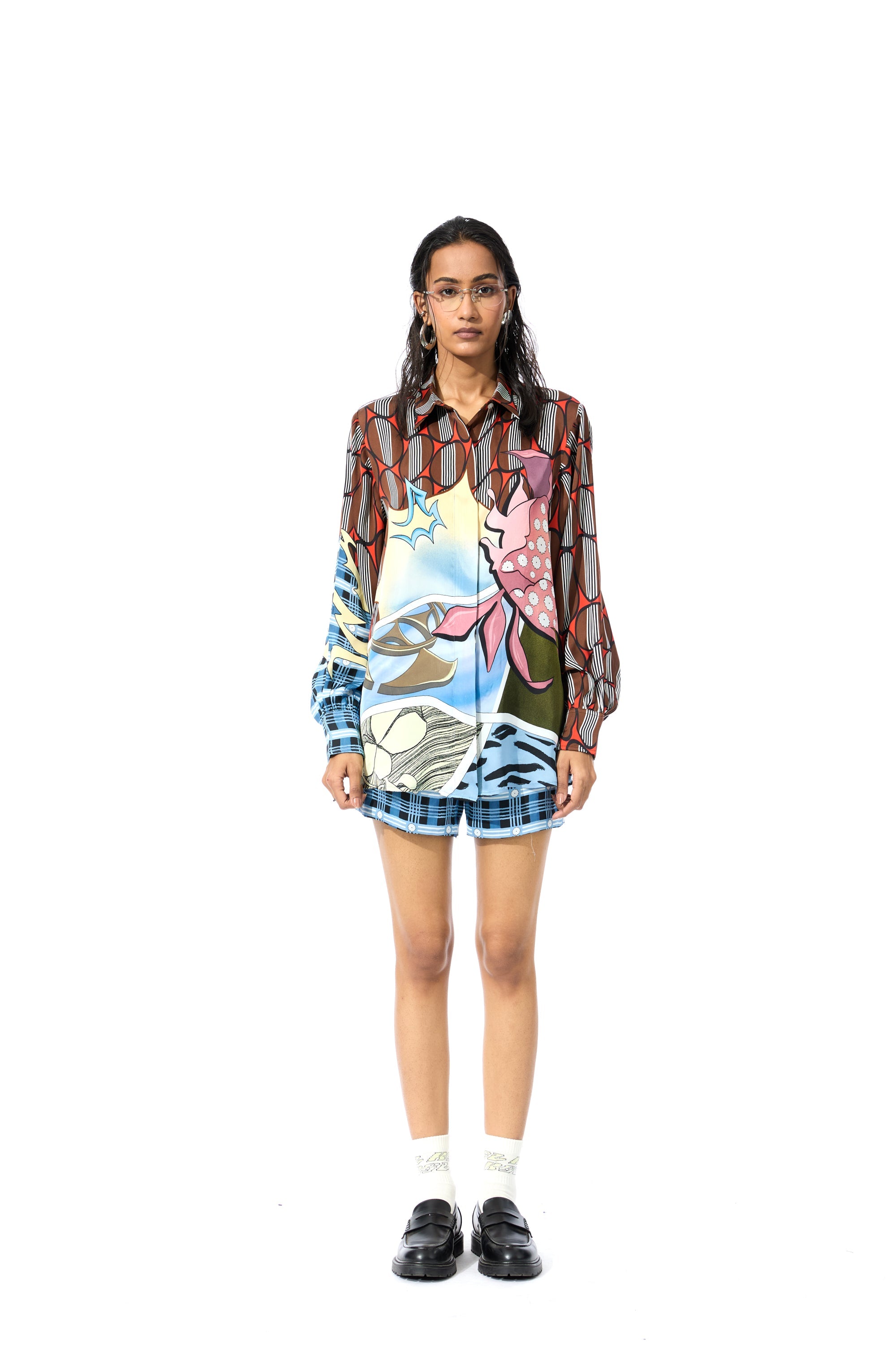 'NEONOVA' PRINTED SET - Kanika Goyal Label