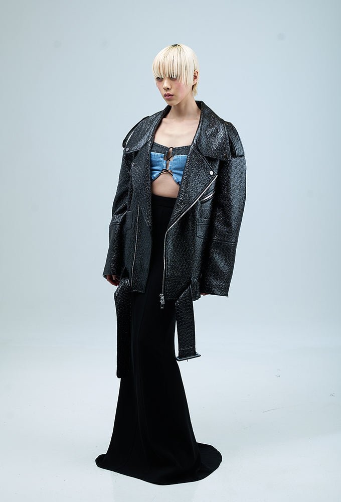 NIGEL' BIKER JACKET - Kanika Goyal Label