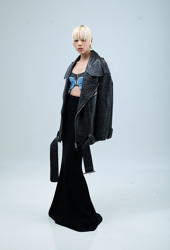 NIGEL' BIKER JACKET - Kanika Goyal Label