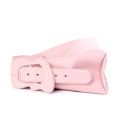 'PINK NEXI' Buckle Bag - Kanika Goyal Label