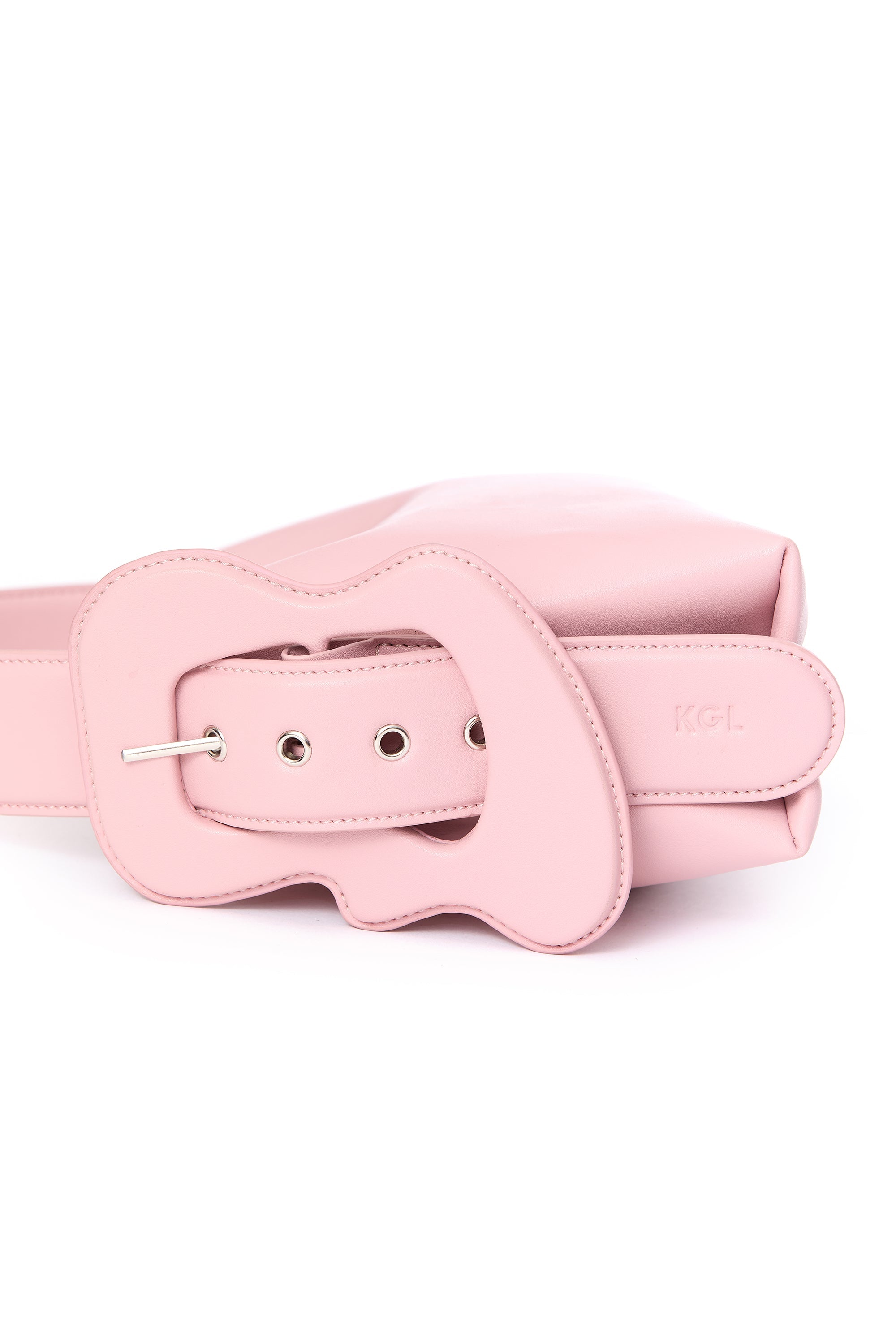 'PINK NEXI' Mini Buckle Bag - Kanika Goyal Label