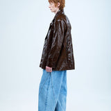 PLEATED LASER DENIMS - Kanika Goyal Label