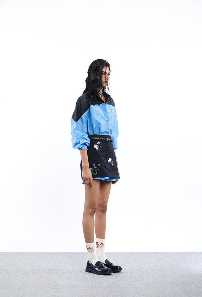 RAVEN' Colour Block Shirt - Kanika Goyal Label