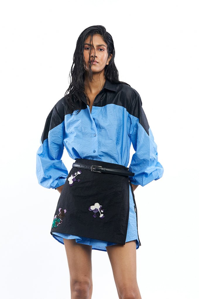 RAVEN' Colour Block Shirt - Kanika Goyal Label