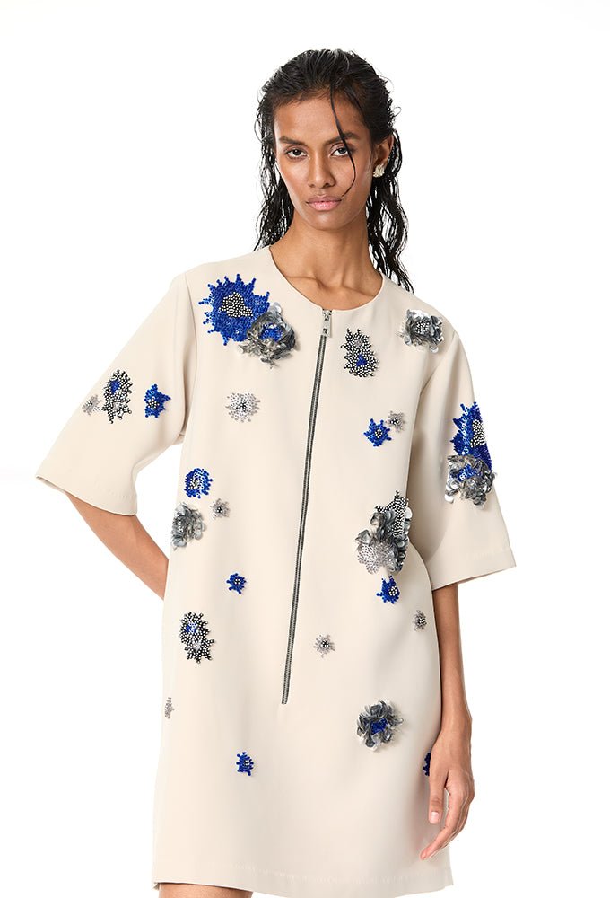 'SELVYN' Embellished Dress - Kanika Goyal Label