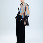 SHUTTER' Pleated Trousers - Kanika Goyal Label