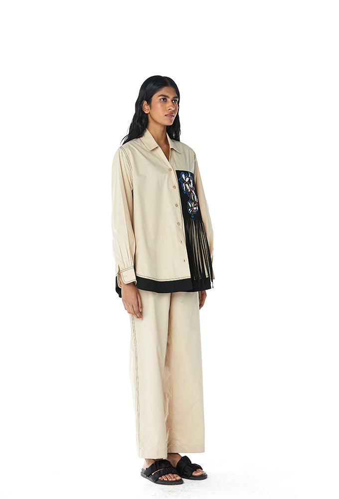 Solid Ankle Length Pants - Kanika Goyal Label