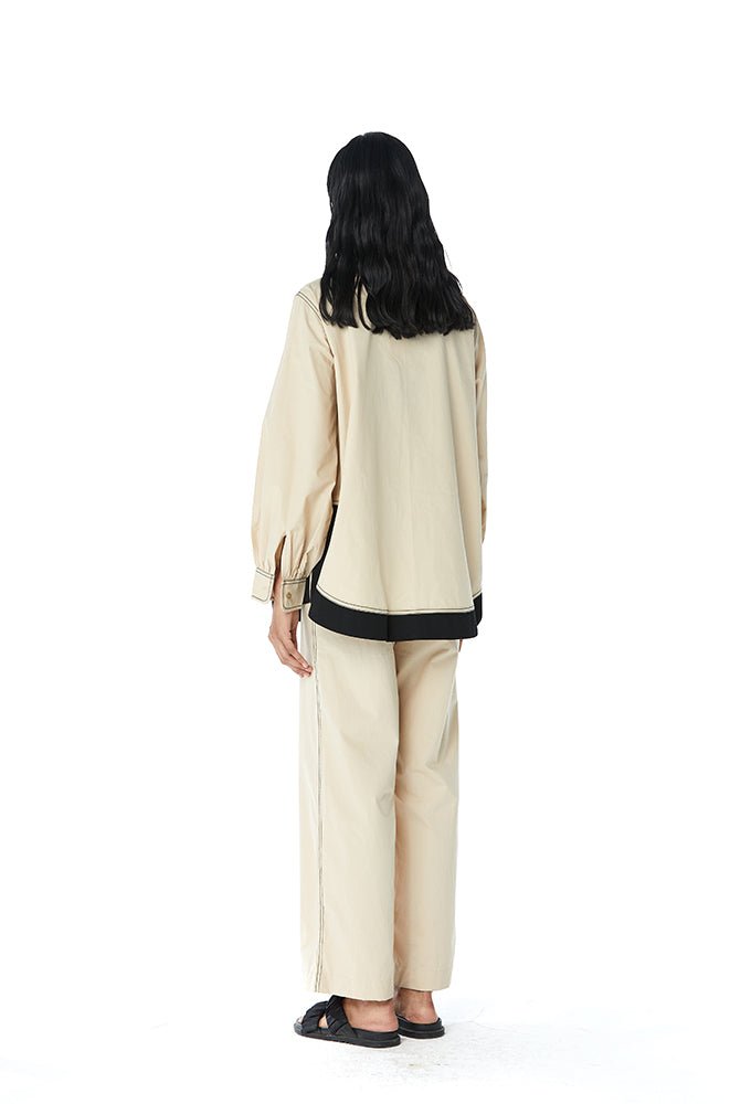 Solid Ankle Length Pants - Kanika Goyal Label