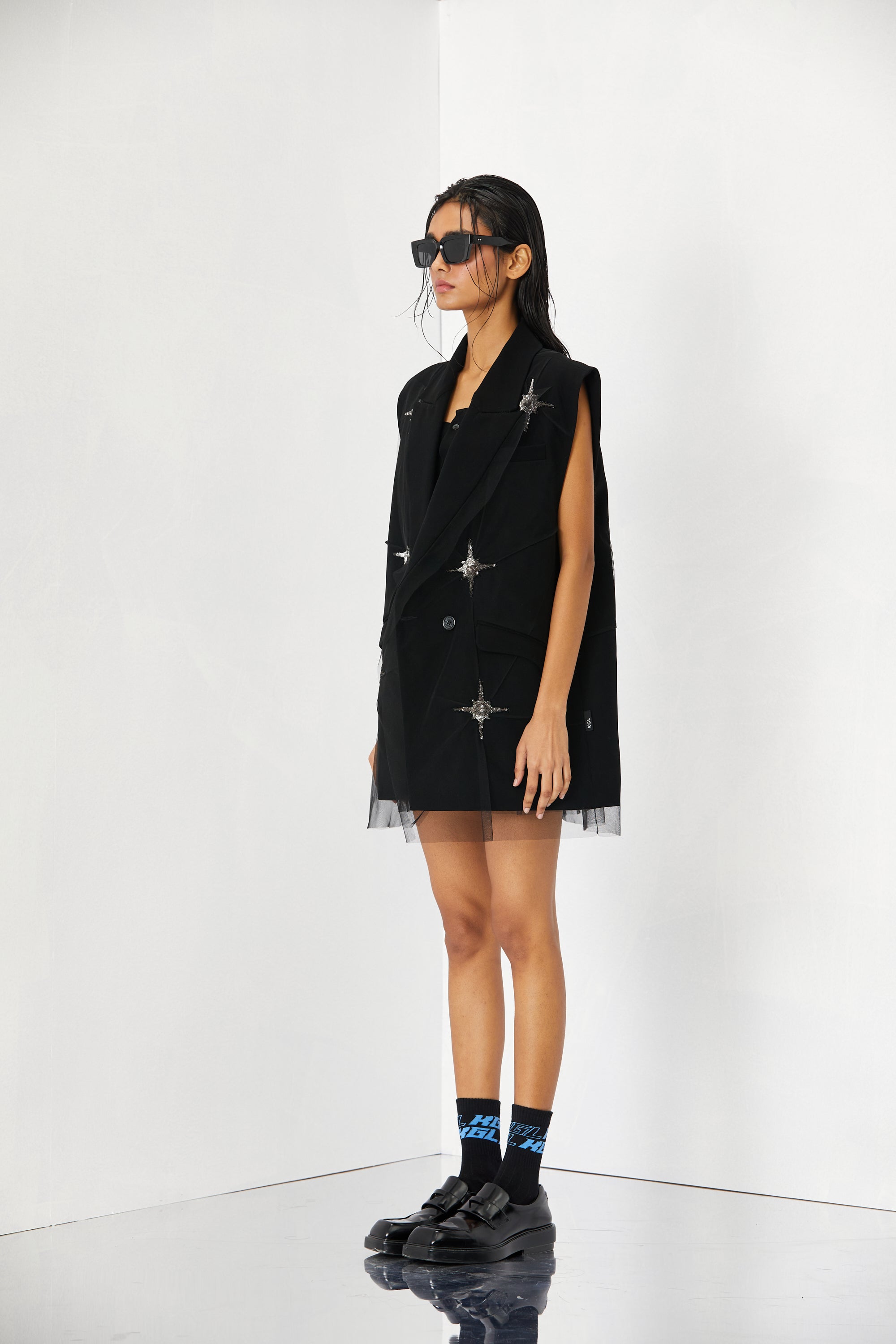 'STARRY NUIT' VEST - Kanika Goyal Label