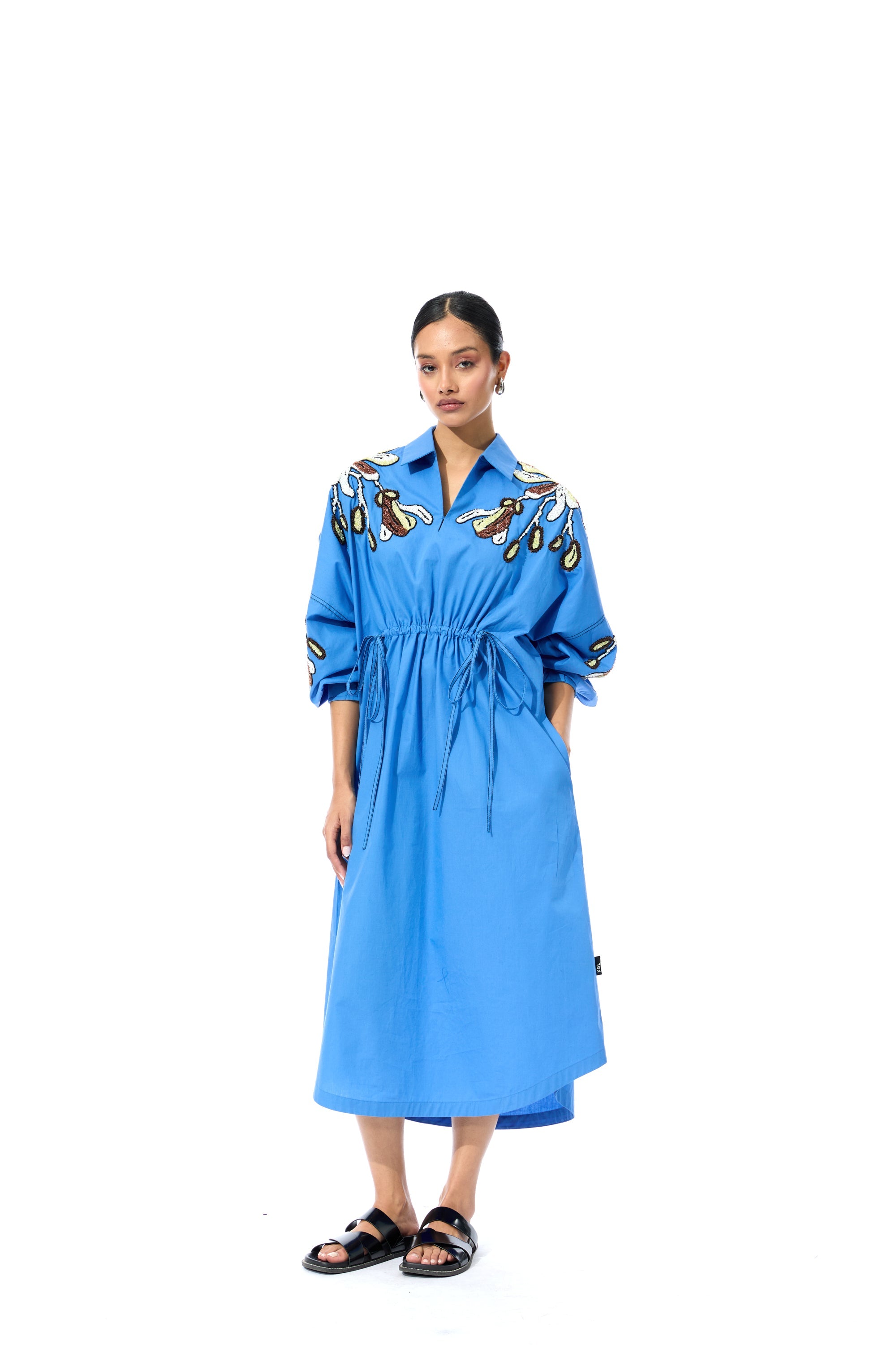 'SUNDRIFT' BLUE DRESS - Kanika Goyal Label