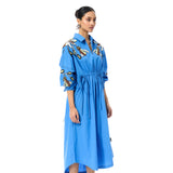 'SUNDRIFT' BLUE DRESS - Kanika Goyal Label