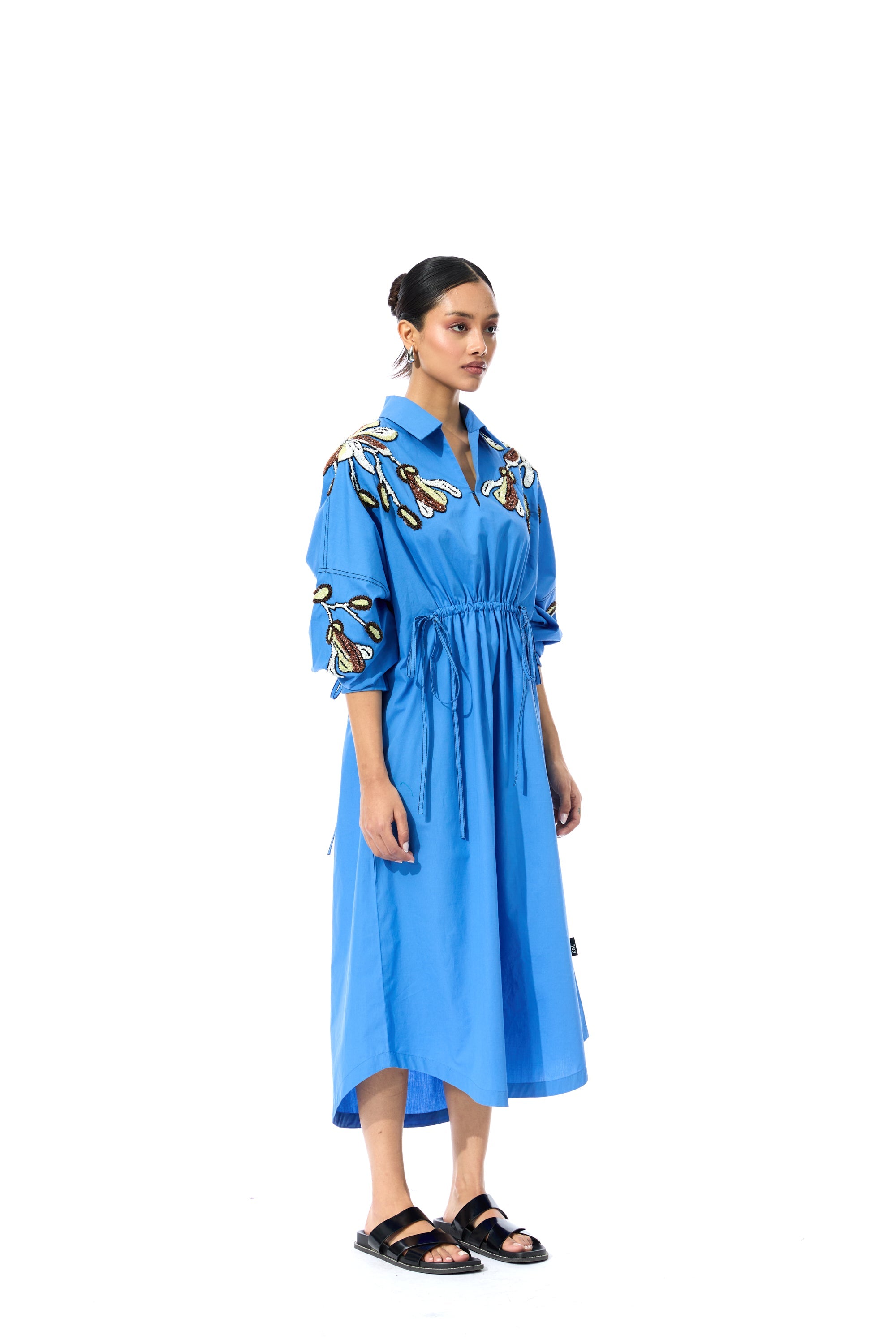 'SUNDRIFT' BLUE DRESS - Kanika Goyal Label