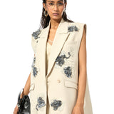 'TANGEROSE' VEST - Kanika Goyal Label