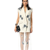 'TANGEROSE' VEST - Kanika Goyal Label