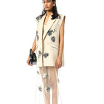 'TANGEROSE' VEST - Kanika Goyal Label