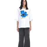 'THEIA' Embellished Shirt - Kanika Goyal Label