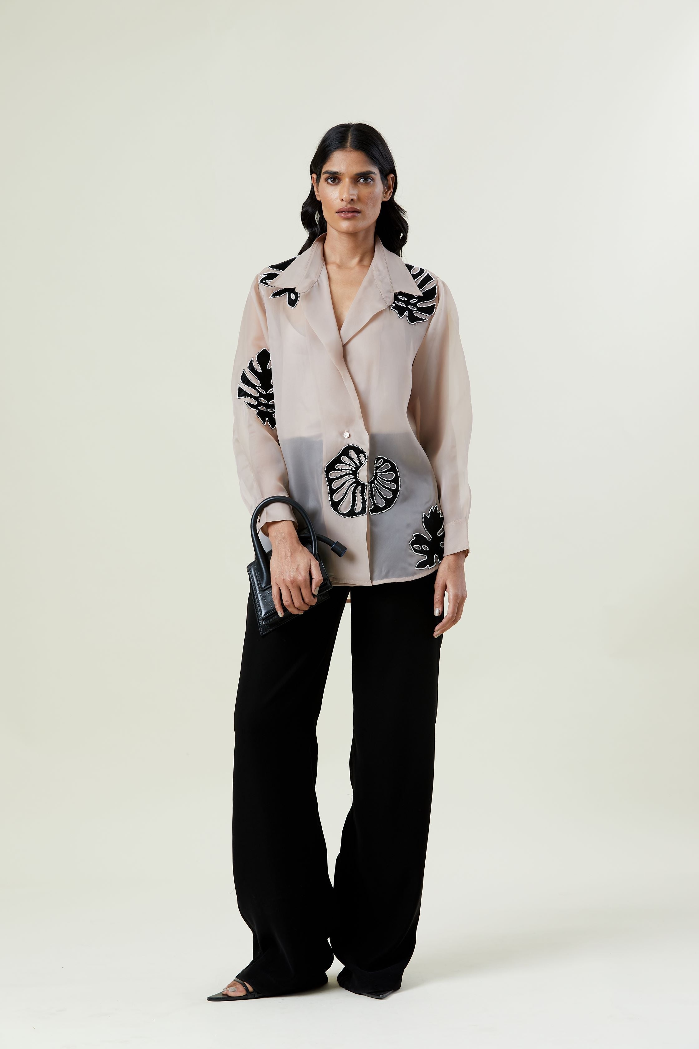 'TROPICAL ODYSSEY' Appliquè Shirt - Kanika Goyal Label