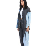 TWO - TONE DENIM PANTS - Kanika Goyal Label