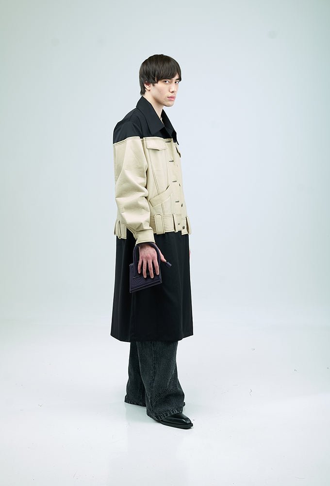 TWO - TONED HYBRID TRENCH - Kanika Goyal Label