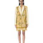 'XANTHE' EMBELLISHED BLAZER - Kanika Goyal Label