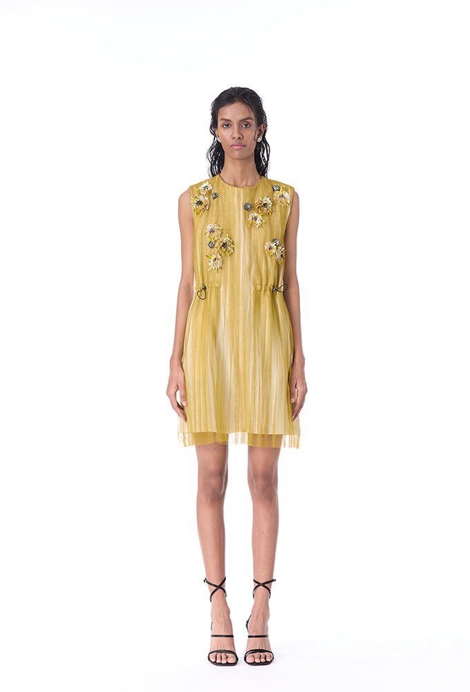 'XANTHE' EMBELLISHED DRESS - Kanika Goyal Label