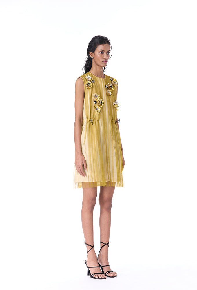 'XANTHE' EMBELLISHED DRESS - Kanika Goyal Label