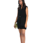 'YORU' Tie - up Blazer Dress - Kanika Goyal Label