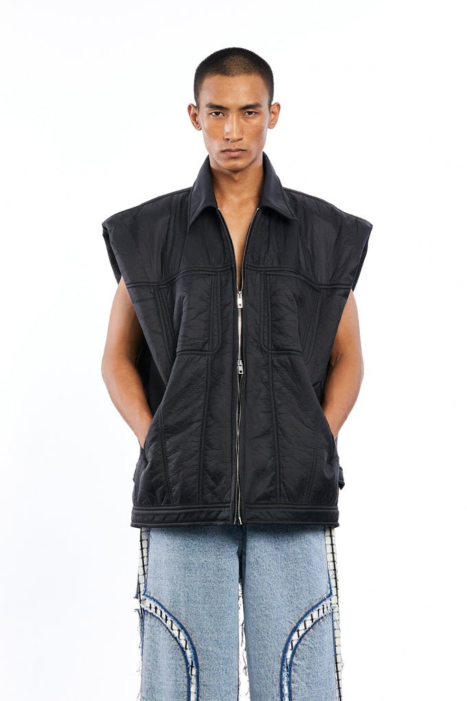 ZEPHYR' Puffer Vest - Kanika Goyal Label