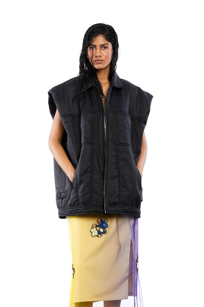 ZEPHYR' Puffer Vest - Kanika Goyal Label