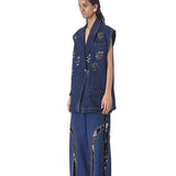 'ZEVIDA' EMBELLISHED VEST - Kanika Goyal Label