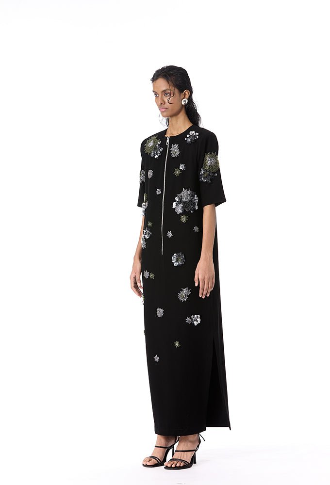 'ZIINNIA’ EMBELLISHED DRESS - Kanika Goyal Label