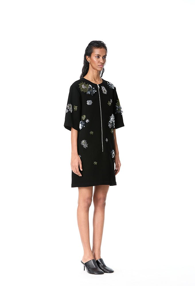 'ZINNIA' Embellished Dress - Kanika Goyal Label